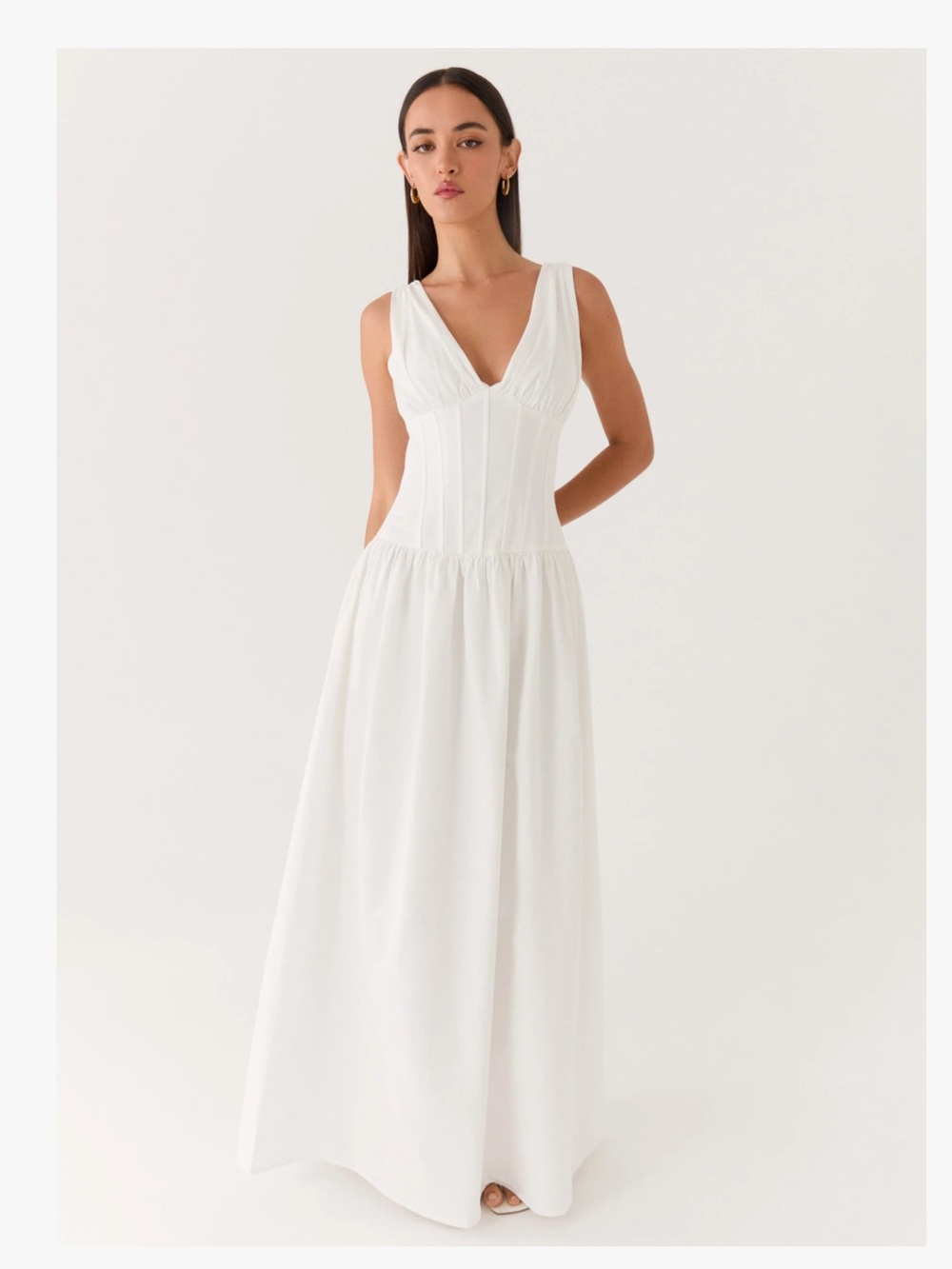 Peppermayo Eunbi Maxi Dress White US 8
